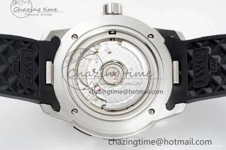 MIROTIME 0429 Aquatimer Automatic SS RSF 1:1 Best Edition White Orange Dial on Black Rubber Strap A Supportive 7069